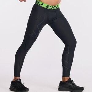 Men's 2XU Refresh Recovery Compression Tights Size XLT